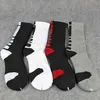 Elite Basketball Socks Thick Terry Towel Bottom Football Sports Crew Stockings Knee High Athletic Men Socks Breast Cancer long Sock