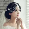 Rhinestone frente nupcial accesorios para el cabello 2018 lujo boda pelo joyas tiaras coronas para novias nupcial cabeza piezas en stock