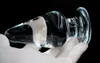 60 mm de gran tamaño Pyrex Glass Anal tapón de consolador trasero grande Pead Masturbator Masturbator Masturbator juguetes sexuales para mujeres gay 11245313