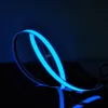 LED Neon Sign 100cm glow tape EL cold light RGB stirp flexible rope battery DC3V 5V USB 12V Car kit flashing warnning lights