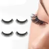 Kadınlar için 1 Çiftleri Sahte Kirpikleri Doğal Kalın Uzun Yanlış Eyelashes Sahte Göz Lashes Voluminous Makyaj Güzellik Araçları