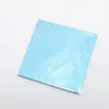 600Pcs 10x10cm Multi Colored DIY Baking Foil Wrapper For Chocolates Sweet Candy Pack Paper Square Colorful Tin Foil