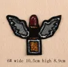 NEW Iron On Patches DIY Embroidered Patch sticker For Clothing clothes Fabric Badges Sewing shiny glittery rose eye lipstick etc