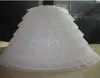 NOVO Big Papticoats White Super Puffy Ball vestido de bola sub -saia 6 Hoops Long Slip Crinoline para Adult WeddingFormal Dress747979744635556