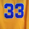 Shaq Lsu Jersey Oneal Jersey Retro Ncaa College Jersey 32黄色紫色のメンズ刺繍バスケットボールジャージ