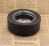 Posacenere grande per pneumatici Nuovo posacenere in gomma di nuovo materiale circondato da un posacenere in vetro piegato