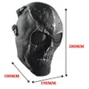 Leger Mesh Volledige Gezichtsmasker Skull Skeleton Airsoft Paintball BB Gun Game Bescherm Veiligheidsmasker