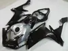 Kit de carenado de gran oferta de moldeo por inyección para Yamaha YZF R1 07 08, juego de carenados plateados y negros YZFR1 2007 2008 OT08