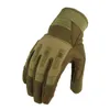 Paintball Airsoft Shooting Hunting Tactical Full Finger Luvas de dedos esportivos ao ar livre Luvas de ciclismo no08-021