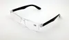 (20pcs/lot) Unisex transparent reading glasses plastic readers mixed colors strength power from +1.00 to +4.00