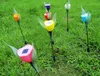 12pcs/Lot Colorful Solar Tulip Flower Light Powered Flower LED Lawn Lamps for Outdoor Garden Light Decoration Freeshipping