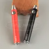 UGO V T 650 900 1100mah EVOD EGO 510 Gängbatterier Micro USB Genomgång bottenladdning med kabel E Cigs Cigarett Atomizer Tank