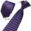2019 Fashion Silk Nathtie Mens Dress Tie Wedding Business Knot Solid Dress Tie för män slipsar Handgjorda bröllopslips Accessori4753172