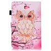 Owl Butterfly PU Leather Flip Case for Samsung Galaxy Tab T280 T377 T230 T715 T550 T560 T580 Case Stand Cover Case