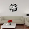 Wholesale- Modern Design DIY 3D Mirror Wall Clock Sticker Removable Wall Watch Art Home Office Decor