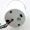 Contagiri 12V 2" 52mm Tachimetro per veicoli a benzina Display a LED in fibra di carbonio Giallo 0 - 8000 RPM