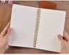 Kraft Paper Notepads Grid Dot Design Ritning Animation Design Papper Bok Sketching Utkast Anteckningsböcker Målning Art Coil Book Promotional Gift