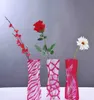 DIY flower MIX Size folding PVC foldable small opp bag eco friendly vase from Reliable foldable vase