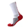 Chaussettes de basket-ball d'élite professionnelles chaudes Chaussettes de sport athlétiques longues au genou Hommes Mode Compression Chaussettes d'hiver thermiques en gros