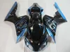 Wtryskiwacze wolne 7 prezenty Fairings for Honda CBR1000RR 06 07 Czarny Blue Fairing Kit CBR1000RR 2006 OT27