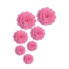 Darmowa Wysyłka Ręcznie wykonany Papier Papierowy Kwiat / Symulacja Rose Do Weddelparty Decoration Photo Recs 24 Kolor Opcja