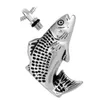 IJD9236 Gioielli personalizzati per cremazione Ciondolo da uomo Nuovo design in acciaio inossidabile a forma di pesce Collana per cremazione con urna ricordo per cenere