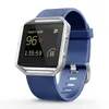 Bästa kvalitet 8 färger Luxury Silicone Watchband Replacement Wrist Band Silicon Strap för Fitbit Blaze Smart Watch Armband
