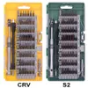 60 in 1 kit di strumento di cacciaviti di precisione Kit magnetico Set di cacciavite Torx per la manutenzione della riparazione compatta del tablet cellulare con custodia al dettaglio 10SET