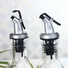 Olijfolie Sproeier Liquor Dispenser Wijn Cork Pourers Spout Flip Top Bierfles Cap Stopper Tap Metalen Kraan Barman Bar Tools Accessoires