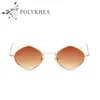 Fashion Ladies's sunglasses Oval Female Sunglasses Alloy Frame Oval Eyewear For Women Vintage Metal Sun glasses With Box And Cases