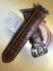 手作りイタリアの和解ヴィンテージ本物の子牛の革のウォッチストラップ42mm iWatch Apple Watch Band