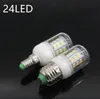 E27 E14 24 ワット SMD5730 LED ランプ 7 ワット 12 ワット 15 ワット 18 ワット 220 V 110 V コーンライト LED 電球シャンデリア 36 48 56 69 72 LED