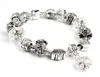 Hot sell beautiful crystal beaded bracelet jewelry length 18cm fashion accessories don't fade the plating layer