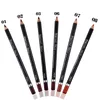 Wholesale-12pcs/lot New Magical Halo Lipliner 12 Colors Non-dizzy Waterproof Long-lasting Lip Liner Pencil Smooth Soft Red Makeup