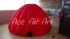 Anpassad storlek röd bärbar kupol uppblåsbar bar tält/uppblåsbar Luna tält kupol igloo tält leksak för barn