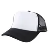 Ganze verstellbare Sommerhüte für Männer Frauen attraktive lässige Snapback Solid Baseball Cap Mesh leeres Visier außerhalb Hut V23437162