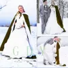 Elegant Cheap 2016 Warm Bridal Cape ivory White Winter Fur Coat Women Wedding bolero Jacket Bridal Cloaks Wedding Coat bridal winter coat