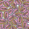 Diy Donuts patches for clothing iron embroidered patch applique iron on patches sewing accessories badge stickers on clothes bag2892477