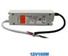 LED Strömförsörjning 12V 100W LED-drivrutins nätadapter Switching 220V till DC 12V Lighting Transformers för LED-bandbelysningar MyY