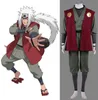 Naruto jiraiya cosplay kostym halloween