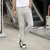 Good A++ Summer thin cotton leisure young Men's Pants stretch small straight Slim wild trousers tide PM014 Mens Pant