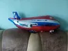 32 "アルミ箔飛行機飛行機バルーン飛行機子供パーティー誕生日装飾特大モデリング 82*42 センチメートル青赤ピンクバッグフィラー