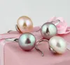 orecchini di perle rosa naturale