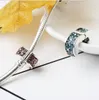 Fit Pandora Sterling Silver Bracelet Charms Stopper Perles Spacer Élégant Perle Clip Serrures Fit European Charm Biagi Bracelets Bijoux DIY