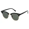 50pcs kampanjer märke designer högkvalitativa solglasögon metall gångjärn solglasögon män glasögon kvinnor solglasögon uv400 styling solglasögon
