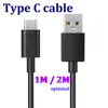 200PCS 1M/2M Black/White Type-C 3.1 Type C USB Data Sync Charger Cable For Moblie Phone