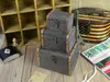 24sets/серия быстрая доставка 3шт/установить старинные деревянные чехол коробка ювелирные изделия жемчуг ожерелье браслет коробка для хранения организатор
