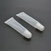 8ML Squeeze Clear Plastic Empty Refillable Soft Tubes Balm Lip lipstick Gloss Bottle Cosmetic Containers Makeup Box 10ML