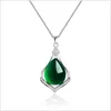 green jade stone necklaces