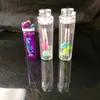 Accessoires pour bangs en verre mini pot Pipes à fumer en verre colorées multicolores Meilleure cuillère à la main